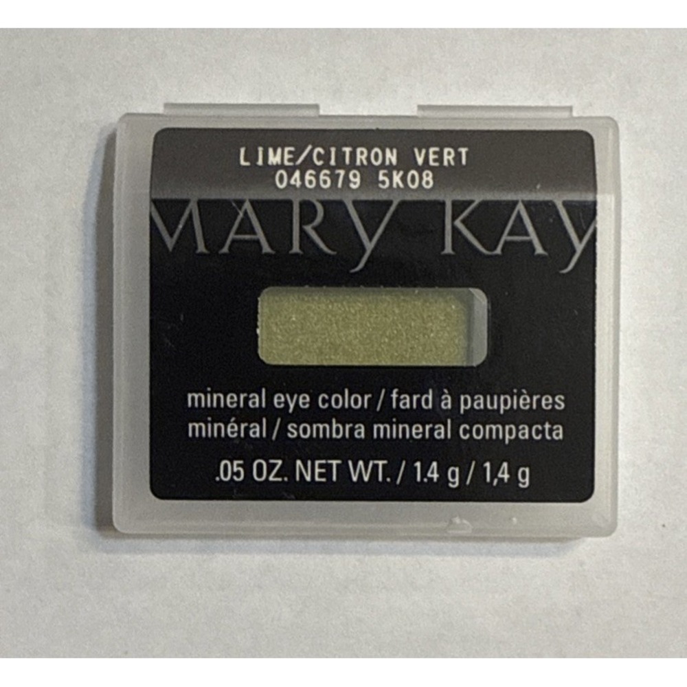 Mary Kay Mineral‎ Eye Color Shadow Lime Citron Vert 046679 .05 oz. DISCONTINUED